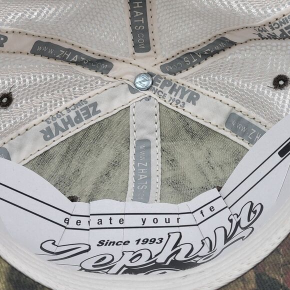 Zephyr Auburn Tigers Mens Womens Trucker Hat Mesh Back Trail Camo Snapback SEC - Picture 9 of 11